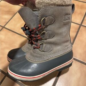 Sorel Kids' Gray and Grey Winter Boots